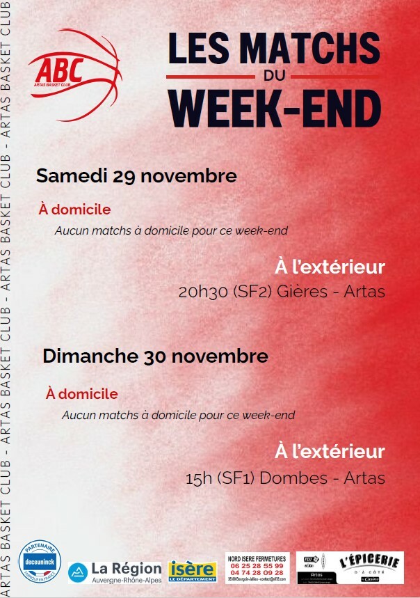 Rencontre des 29 et 30 novembre