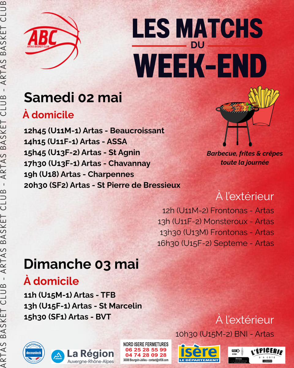 rencontres des 02 et 03 Mai