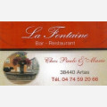 La Fontaine : Bar - Restaurant