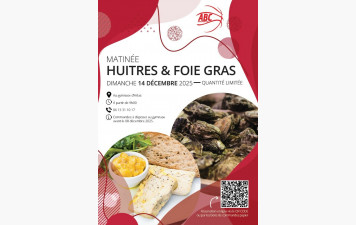 Huitres / Foie Gras