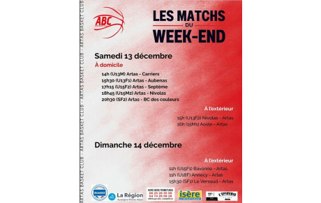 Rencontres des 13 et 14 décembre