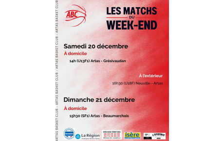 Rencontres des 20 et 21 décembre